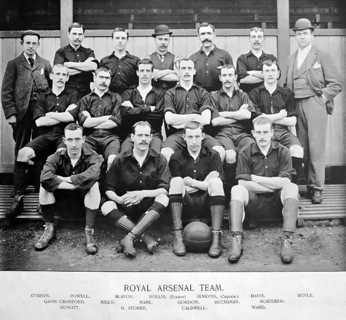 Framed Print : Royal Arsenal Team, 1890s Framed Print : Royal Arsenal Team, 1890s