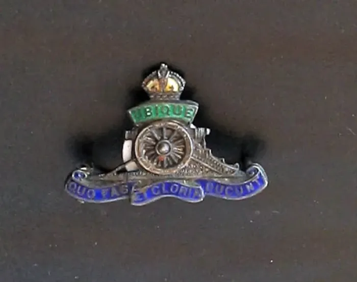 Framed Print : Royal Artillery Sweetheart Brooch Framed Print : Royal Artillery Sweetheart Brooch