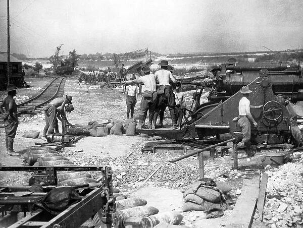 Royal Australian Heavy Battery, Western Front, WW1
