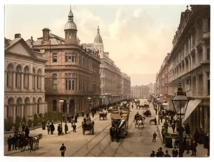 Framed Print : Royal Avenue, Belfast. County Antrim, Ireland Framed Print : Royal Avenue, Belfast. County Antrim, Ireland