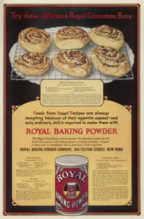 Framed Print : Royal Baking Powder 1919 Framed Print : Royal Baking Powder 1919