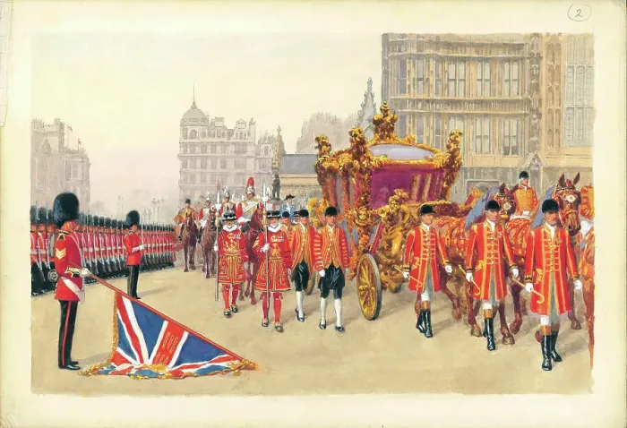 Framed Print : Royal Carriage and soldiers London Pageantry Framed Print : Royal Carriage and soldiers London Pageantry