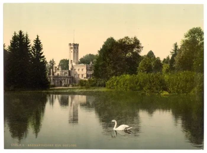 Framed Print : The Royal Castle, Erdmannsdorf, Riesengebirge, Germany Framed Print : The Royal Castle, Erdmannsdorf, Riesengebirge, Germany