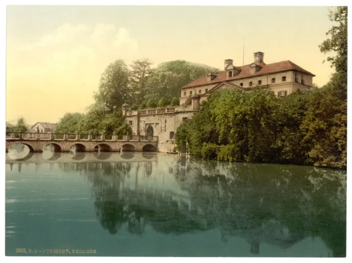 Framed Print : Royal castle, Pyrmont (i. e. Bad Pyrmont), Germany Framed Print : Royal castle, Pyrmont (i. e. Bad Pyrmont), Germany
