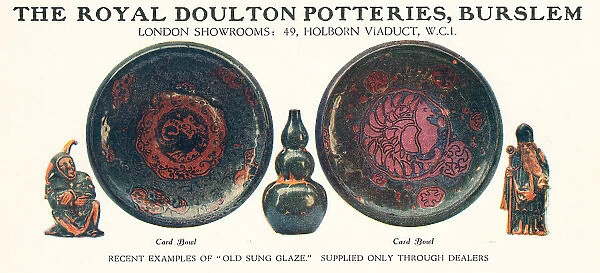 Royal Doulton Potteries Advertisement