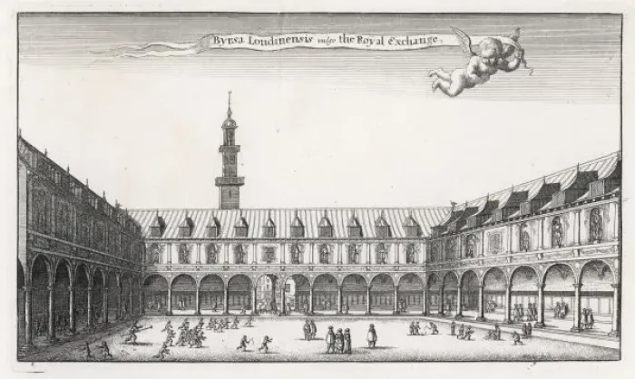 Framed Print : Royal Exchange C17 Framed Print : Royal Exchange C17