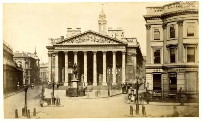 Framed Print : The Royal Exchange, City of London Framed Print : The Royal Exchange, City of London
