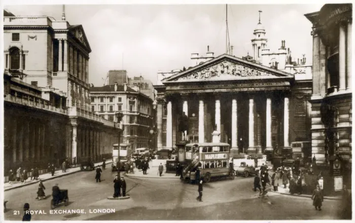 Framed Print : The Royal Exchange, Cornhill, City of London Framed Print : The Royal Exchange, Cornhill, City of London
