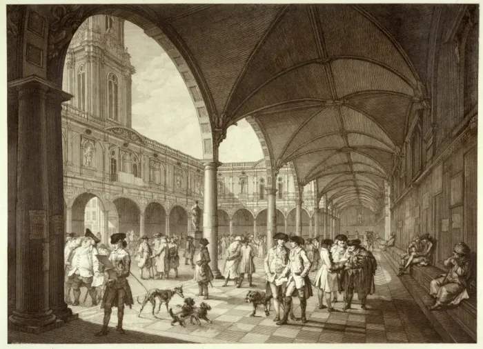Framed Print : Royal Exchange Courtyard Framed Print : Royal Exchange Courtyard
