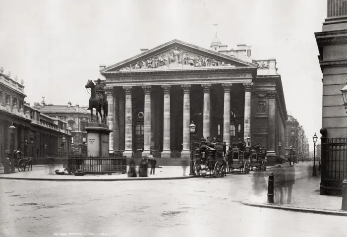 Framed Print : The Royal Exchange, London Framed Print : The Royal Exchange, London