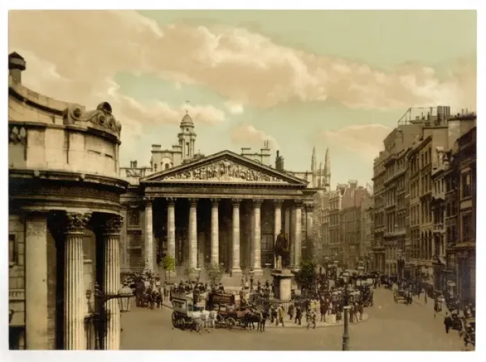 Framed Print : Royal Exchange, London, England Framed Print : Royal Exchange, London, England