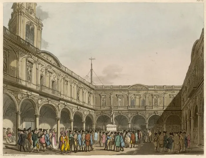 Framed Print : ROYAL EXCHANGE / ROW&PUGIN ROYAL EXCHANGE / ROW&PUGIN Framed Print : ROYAL EXCHANGE / ROW&PUGIN ROYAL EXCHANGE / ROW&PUGIN
