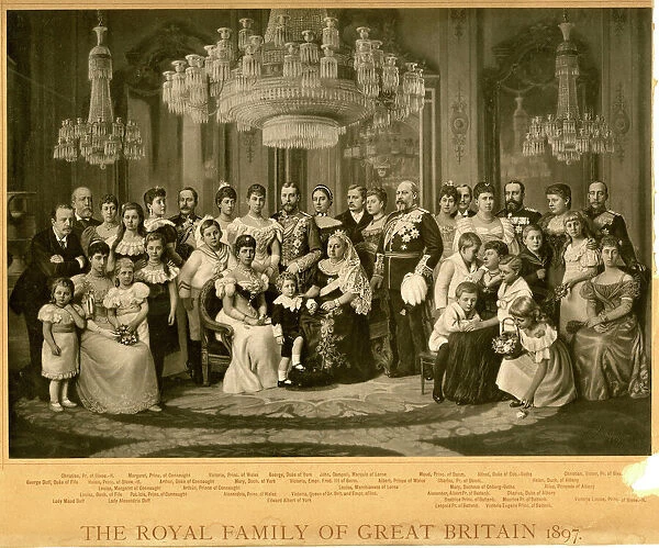 The Royal Family of Great Britain 1897