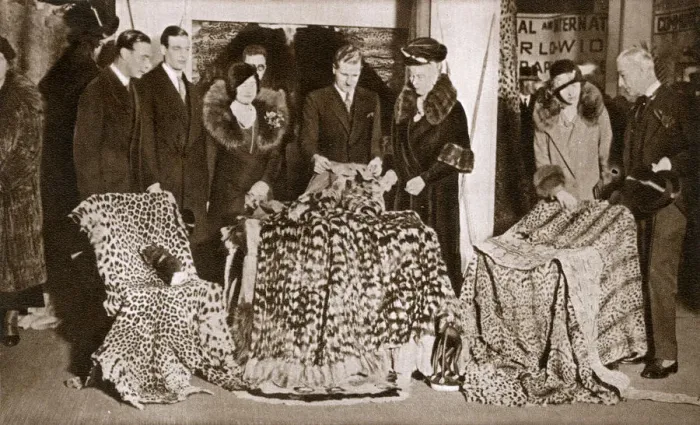 Framed Print : Royal Family members at the British Industries Fair - 1932 Framed Print : Royal Family members at the British Industries Fair - 1932