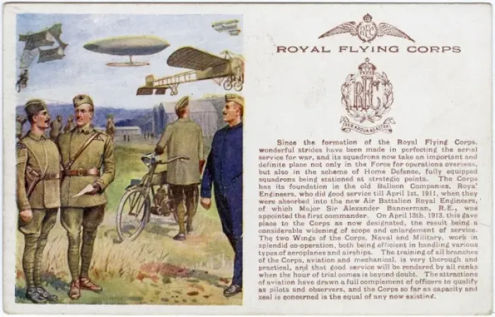 Framed Print : The Royal Flying Corps Framed Print : The Royal Flying Corps