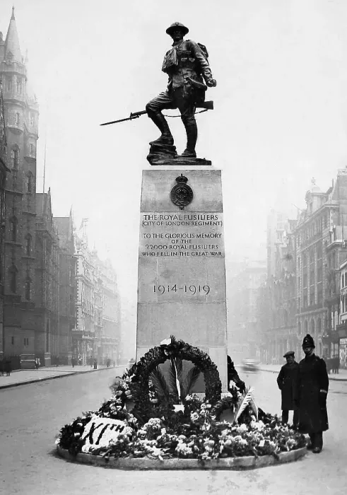 Framed Print : Royal Fusiliers Memorial High Holborn London Framed Print : Royal Fusiliers Memorial High Holborn London