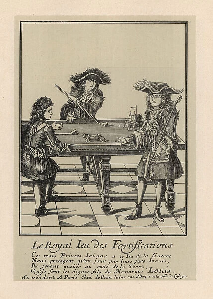 The royal game of fortifications, table billiards