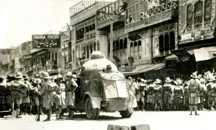 Framed Print : Royal Garhwal Rifles armoured car at Peshawar, India Framed Print : Royal Garhwal Rifles armoured car at Peshawar, India