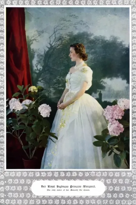 Framed Print : Her Royal Highness, Princess Margaret Framed Print : Her Royal Highness, Princess Margaret