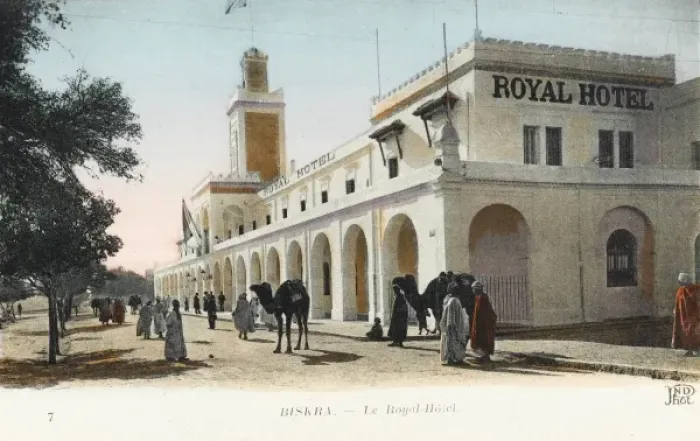 Framed Print : The Royal Hotel - Biskra, Algeria Framed Print : The Royal Hotel - Biskra, Algeria