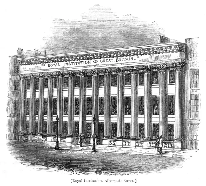 Framed Print : Royal Institution C1840 Framed Print : Royal Institution C1840