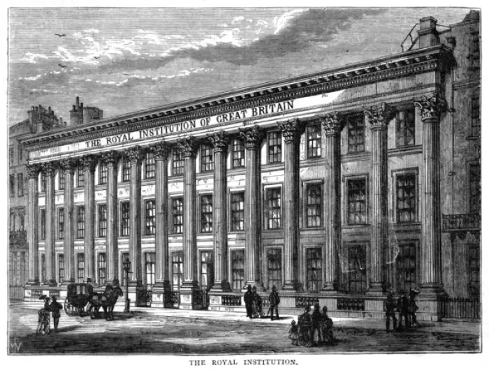 Framed Print : Royal Institution C1850 Framed Print : Royal Institution C1850