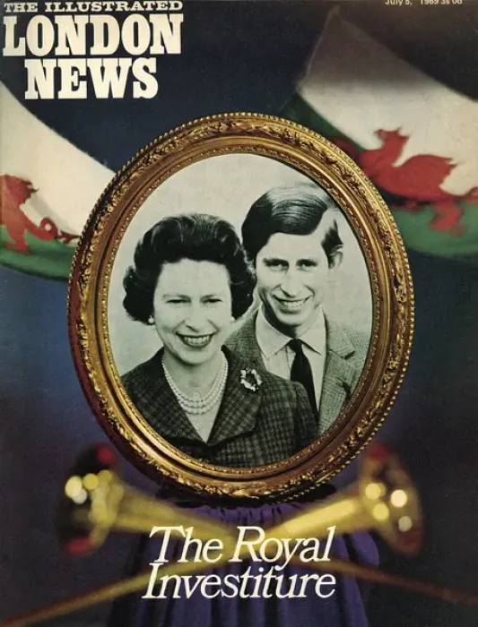 Framed Print : The royal investiture of Prince Charles Framed Print : The royal investiture of Prince Charles