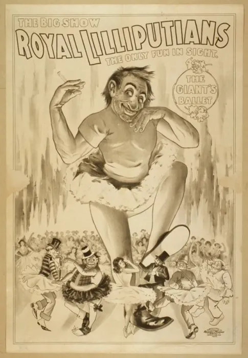 Framed Print : Royal Lilliputians the big show : the only fun in sight Framed Print : Royal Lilliputians the big show : the only fun in sight