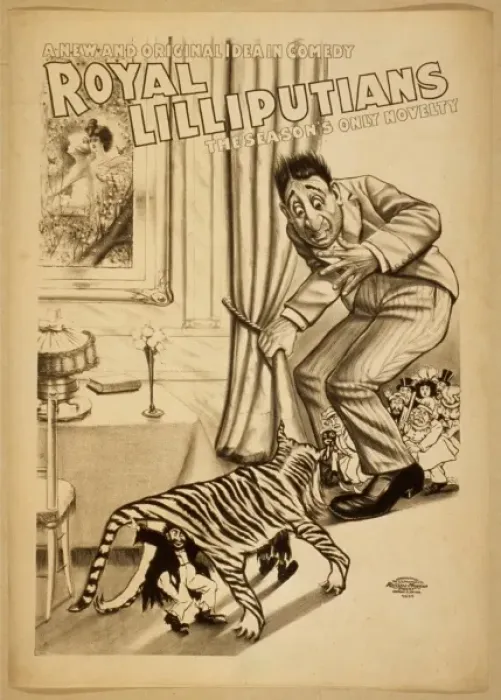 Framed Print : Royal Lilliputians a new and original idea in comedy : the s Framed Print : Royal Lilliputians a new and original idea in comedy : the s