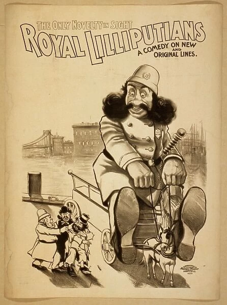 Royal Lilliputians the only novelty in sight : a comedy on n