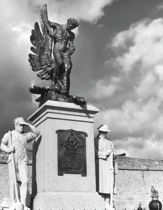 Framed Print : ROYAL MARINE MEMORIAL Framed Print : ROYAL MARINE MEMORIAL