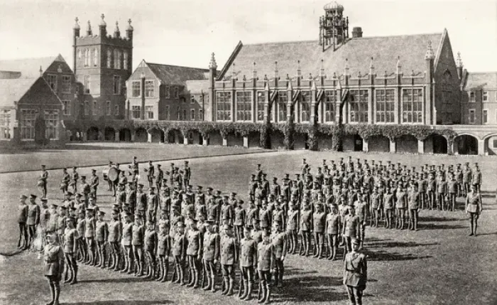 Framed Print : Royal Masonic Institute for Boys, Bushey - Cadet Corps Framed Print : Royal Masonic Institute for Boys, Bushey - Cadet Corps