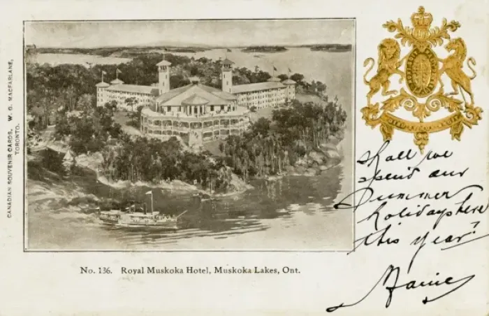 Framed Print : Royal Muskoka Hotel, Canada Framed Print : Royal Muskoka Hotel, Canada
