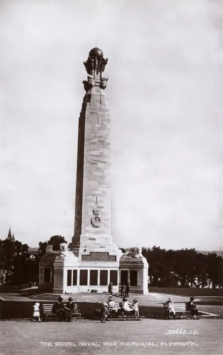 Framed Print : Royal Naval War Memorial, Plymouth, Devon Framed Print : Royal Naval War Memorial, Plymouth, Devon