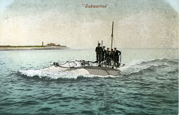 Royal Navy on a Submarine