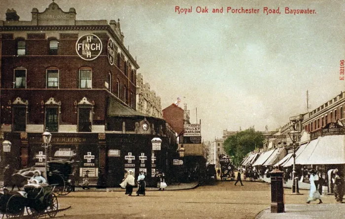 Framed Print : Royal Oak pub, Porchester Road, Bayswater, London Framed Print : Royal Oak pub, Porchester Road, Bayswater, London