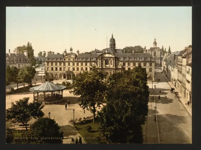 Framed Print : Royal Palace and hotel de ville, Caen, France Framed Print : Royal Palace and hotel de ville, Caen, France