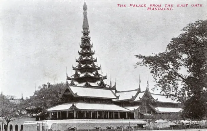 Framed Print : Royal Palace in Mandalay, Myanmar Framed Print : Royal Palace in Mandalay, Myanmar