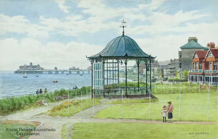 Framed Print : Royal Parade Bandstand, Eastbourne, East Sussex Framed Print : Royal Parade Bandstand, Eastbourne, East Sussex