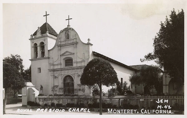 Royal Presidio Chapel, Monterey, California, USA