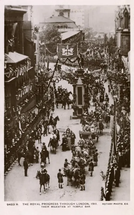Framed Print : Royal Progress at Temple Bar, London Framed Print : Royal Progress at Temple Bar, London