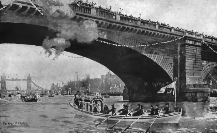 Framed Print : Royal River Pageant, 1919 Framed Print : Royal River Pageant, 1919