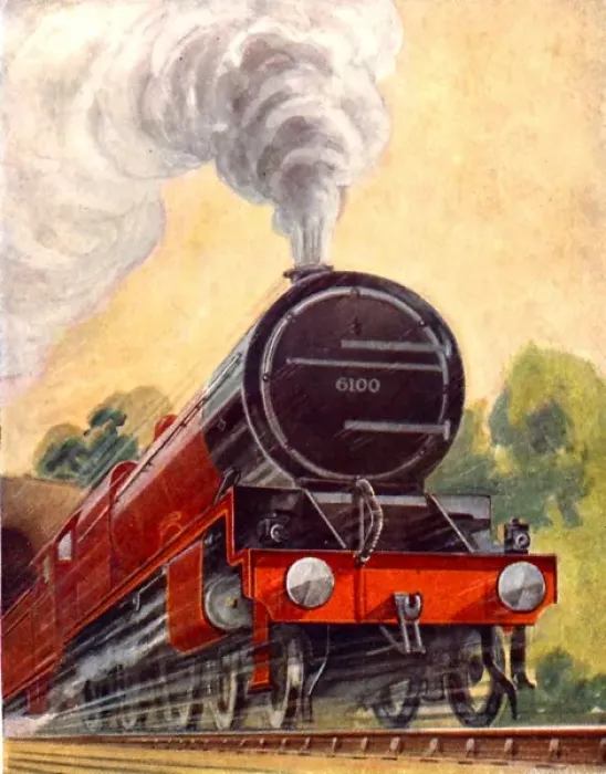 Framed Print : Royal Scot number 6100, LMS cover artwork Framed Print : Royal Scot number 6100, LMS cover artwork