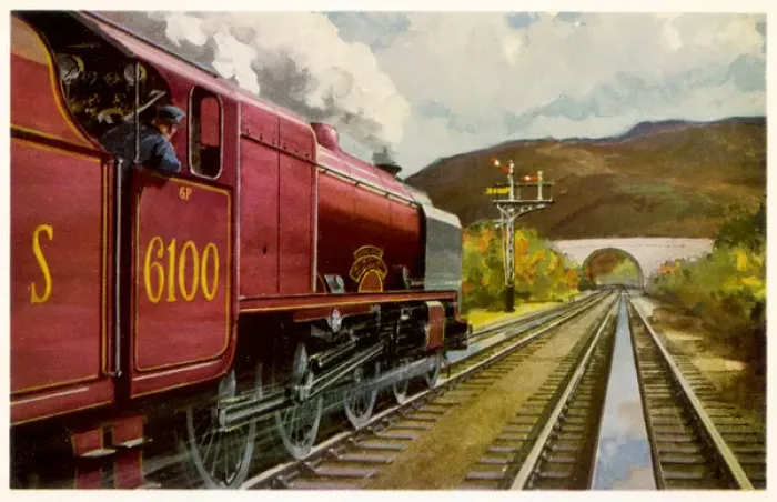 Framed Print : Royal Scot and Water Framed Print : Royal Scot and Water