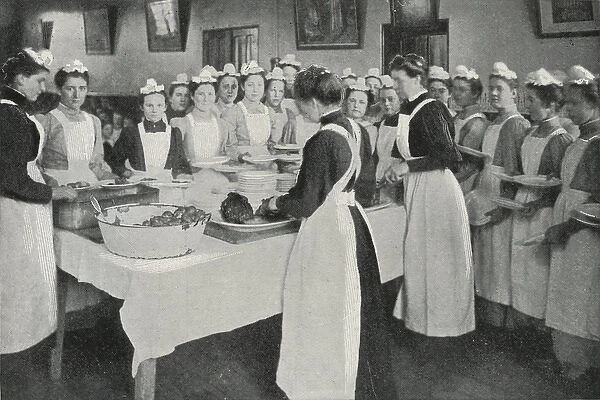 Royal Seamen and Marines Orphan Home, Portsmouth - Serving