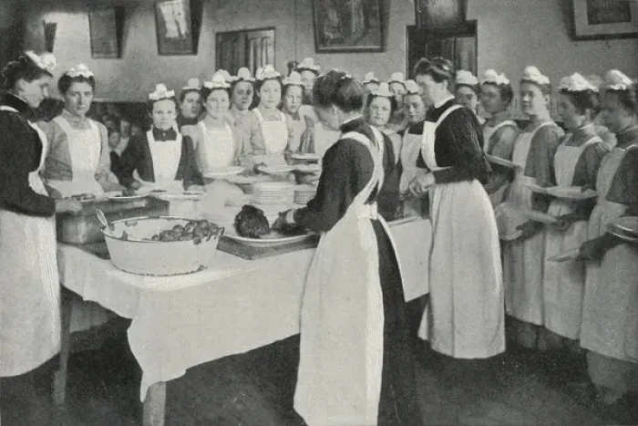 Framed Print : Royal Seamen and Marines Orphan Home, Portsmouth - Serving Framed Print : Royal Seamen and Marines Orphan Home, Portsmouth - Serving
