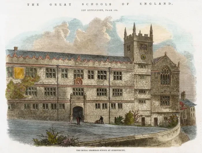 Framed Print : Royal Shrewsbury School Framed Print : Royal Shrewsbury School