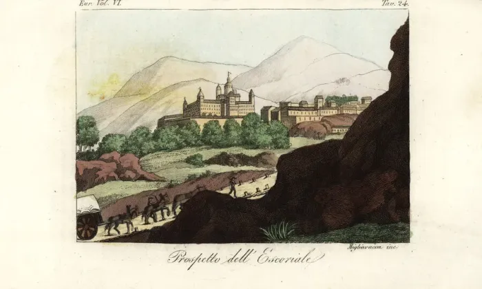 Framed Print : Royal Site of San Lorenzo de El Escorial, Spain Framed Print : Royal Site of San Lorenzo de El Escorial, Spain