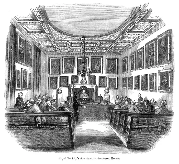 Framed Print : Royal Society C1840 Framed Print : Royal Society C1840