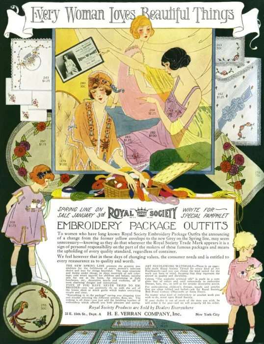 Framed Print : Royal Society Needlework Products Framed Print : Royal Society Needlework Products